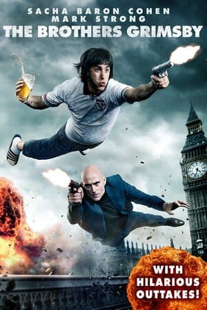 The Brothers Grimsby With Hilarious Outtakes poster art