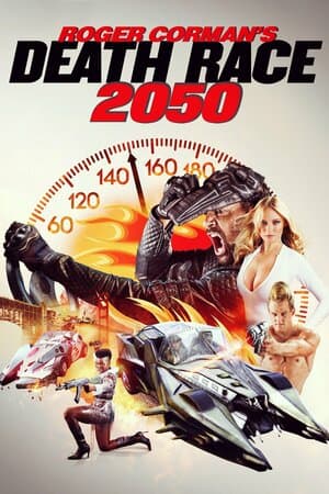 Roger Corman's Death Race 2050 poster art