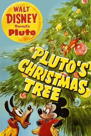 Pluto's Christmas Tree poster art