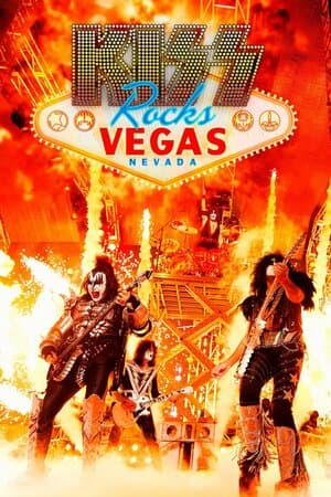 Kiss Rocks Vegas poster art