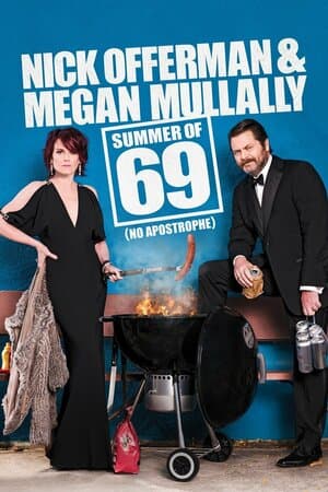 Nick Offerman & Megan Mullally - Summer of 69: No Apostrophe poster art