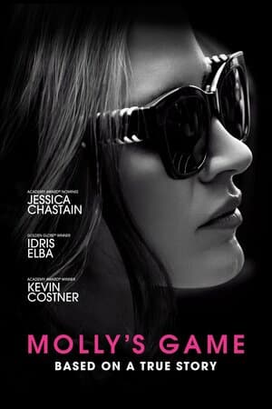 Molly's Game poster art