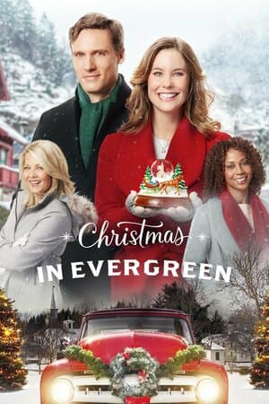 Christmas in Evergreen poster art