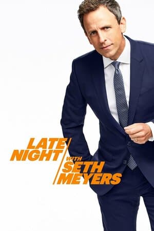 Late Night With Seth Meyers poster art