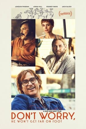 Don't Worry, He Won't Get Far on Foot poster art