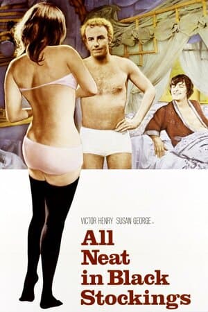 All Neat in Black Stockings poster art