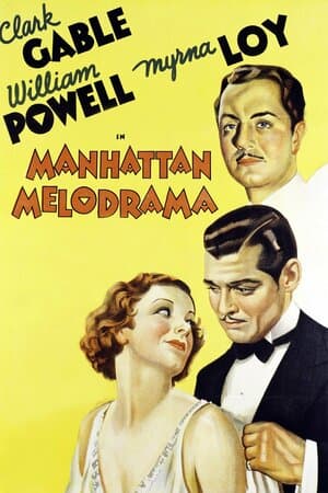 Manhattan Melodrama poster art