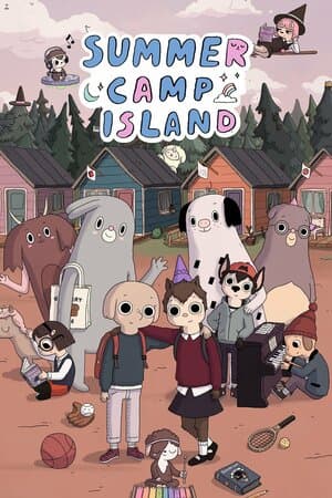 Summer Camp Island poster art