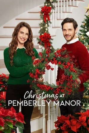 Christmas at Pemberley Manor poster art