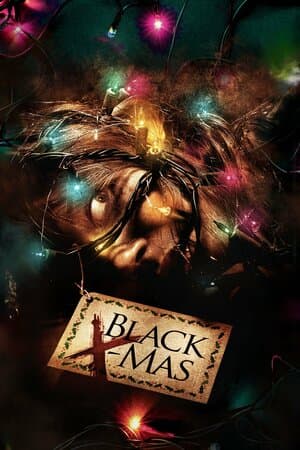 Black Christmas poster art