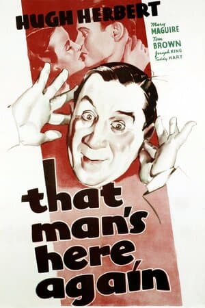 That Man's Here Again poster art