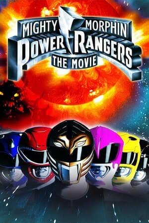 Mighty Morphin Power Rangers: The Movie poster art