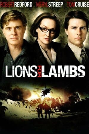 Lions for Lambs poster art
