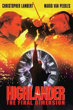 Highlander: The Final Dimension poster art