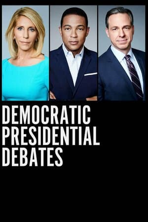 CNN Democratic Debate poster art