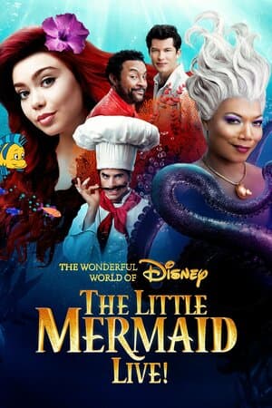 The Wonderful World of Disney Presents The Little Mermaid Live! poster art