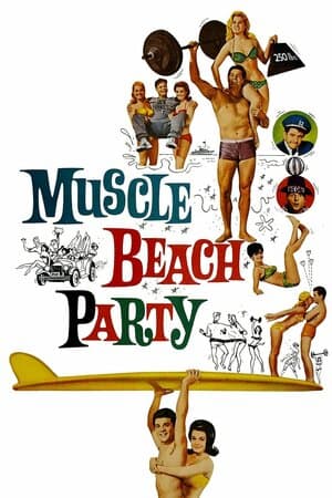 Muscle Beach Party poster art