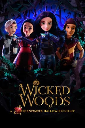 Wicked Woods: A Descendants Halloween Story poster art