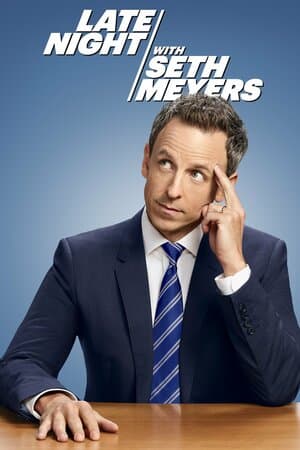 Late Night With Seth Meyers poster art