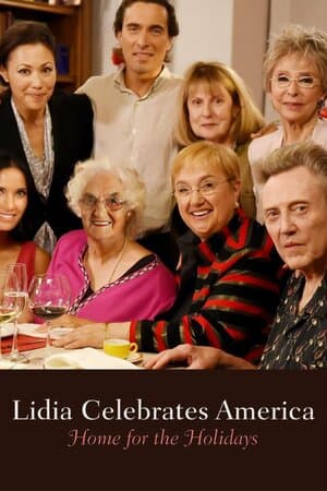 Lidia Celebrates America: Home for the Holidays poster art