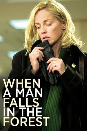When a Man Falls in the Forest poster art