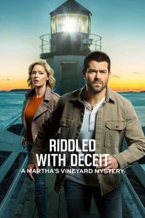 Riddled With Deceit: A Martha's Vineyard Mystery poster art