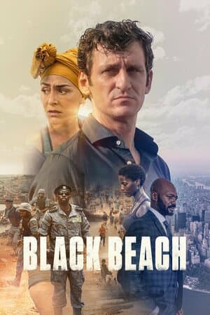 Black Beach poster art