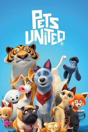 Pets United poster art