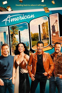 American Idol: The Search for a Superstar poster art