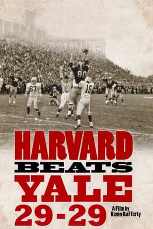 Harvard Beats Yale 29-29 poster art