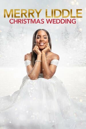 Merry Liddle Christmas Wedding poster art