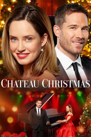 Chateau Christmas poster art