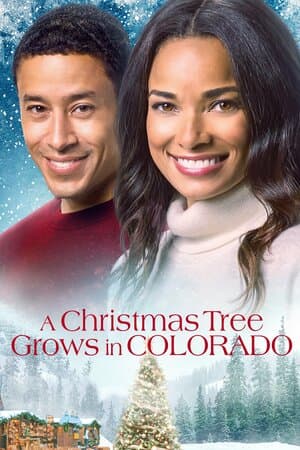 A Christmas Tree Grows in Colorado poster art