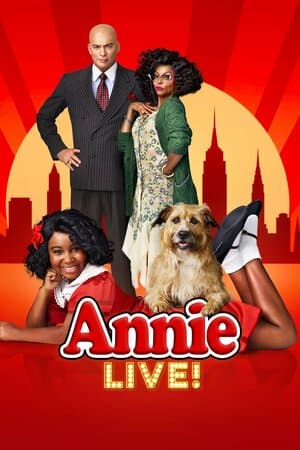 Annie Live! poster art