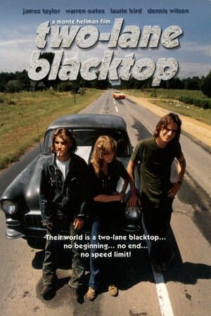 Two-Lane Blacktop poster art