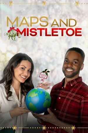 Maps and Mistletoe poster art