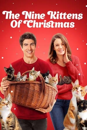 The Nine Kittens of Christmas poster art