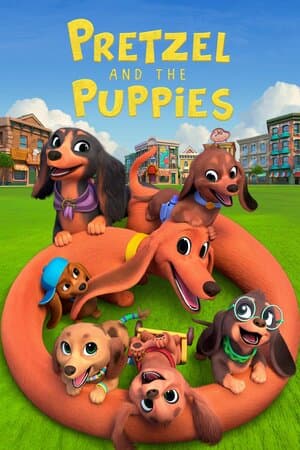 Pretzel and the Puppies poster art