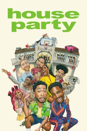 House Party poster art