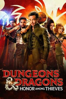 Dungeons & Dragons: Honor Among Thieves poster art