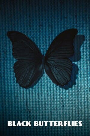 Black Butterflies poster art