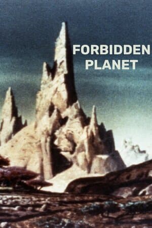 Forbidden Planet poster art