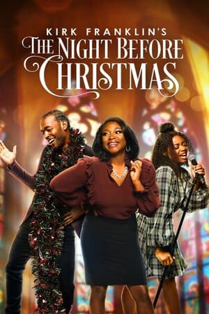 Kirk Franklin's The Night Before Christmas poster art