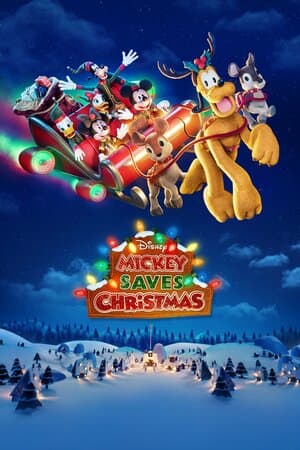 Mickey Saves Christmas poster art