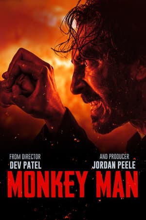 Monkey Man poster art