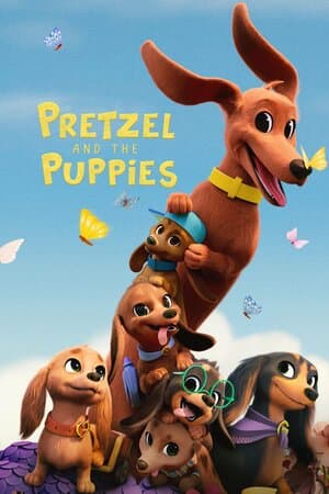 Pretzel and the Puppies poster art