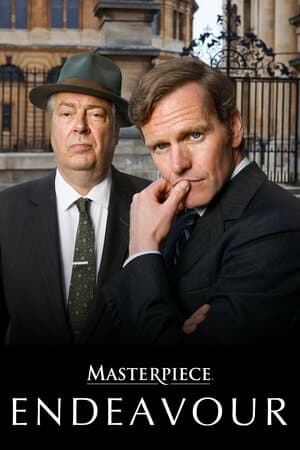 Endeavour on Masterpiece poster art