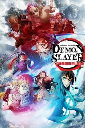 Demon Slayer: Kimetsu No Yaiba Swordsmith Village Arc poster art