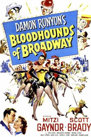 Bloodhounds of Broadway poster art