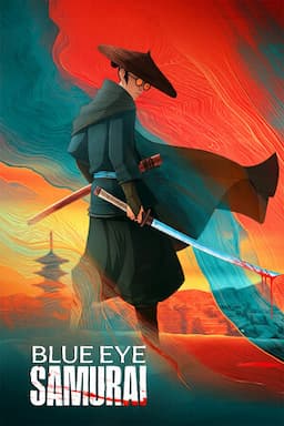 Blue Eye Samurai poster art